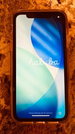 iPhone 11 mobile phone with a new case and a new battery