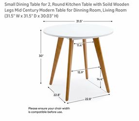 Dining table