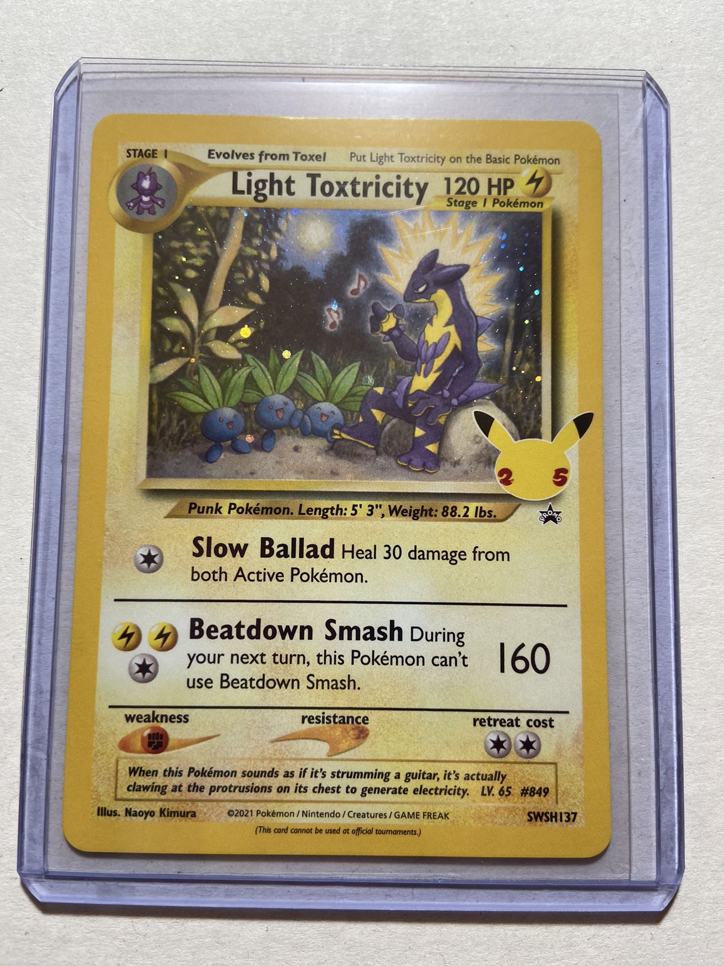 Toxel pokemon card value