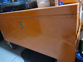 Rolling Job site Toolbox 60"×27"×24"