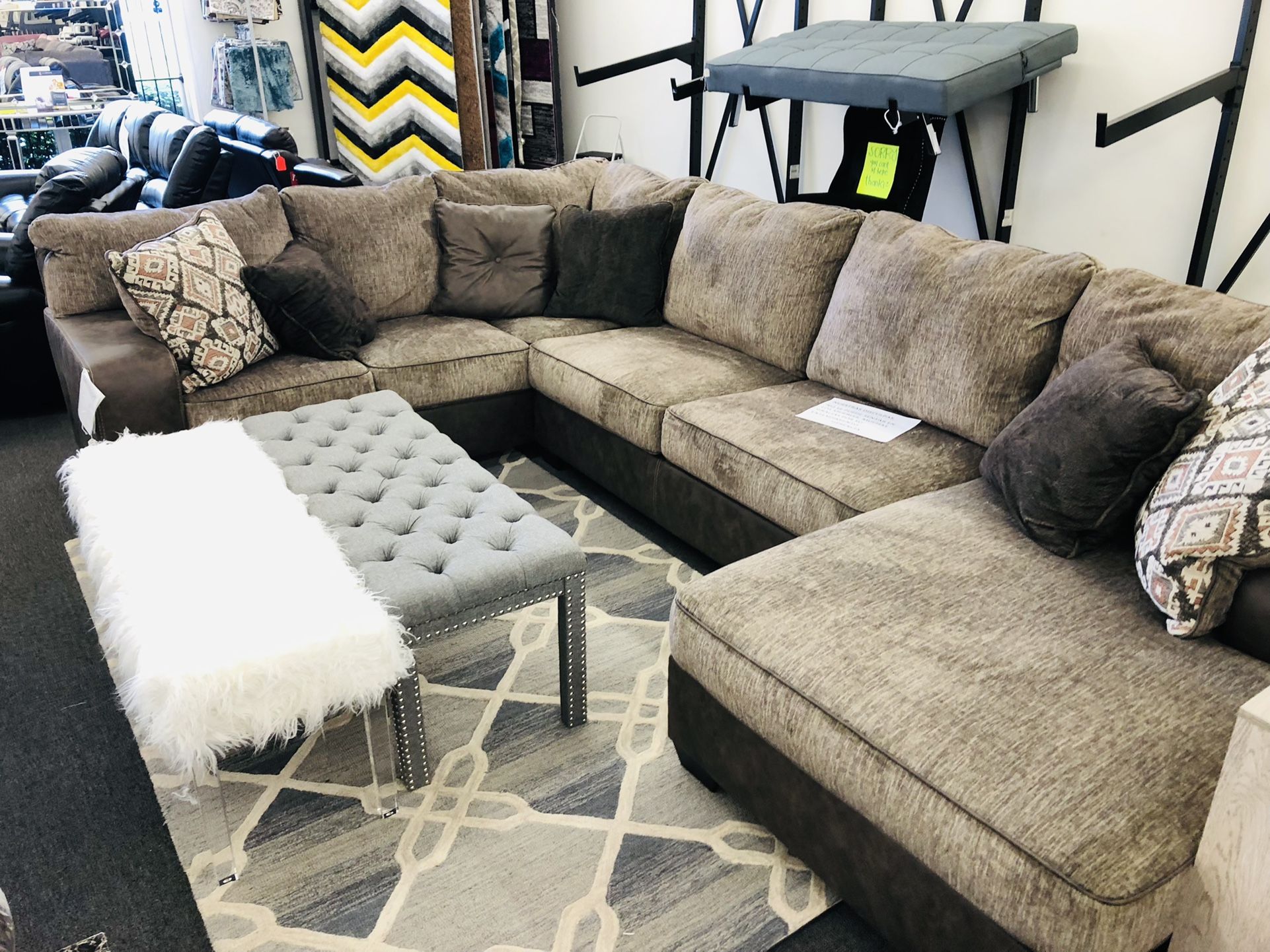 U Shaped Sectional For Sale