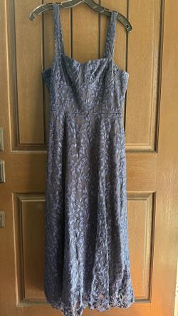 Maxi Lace Navy Blue Dress