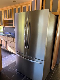 Stainless Even-Temp Steel French Door Refrigerator