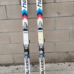 Hart Billy Kidd Vintage 1970's Skis Short Salomon 
