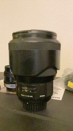 Sigma 85mm 1:1.4 DG for Nikon F