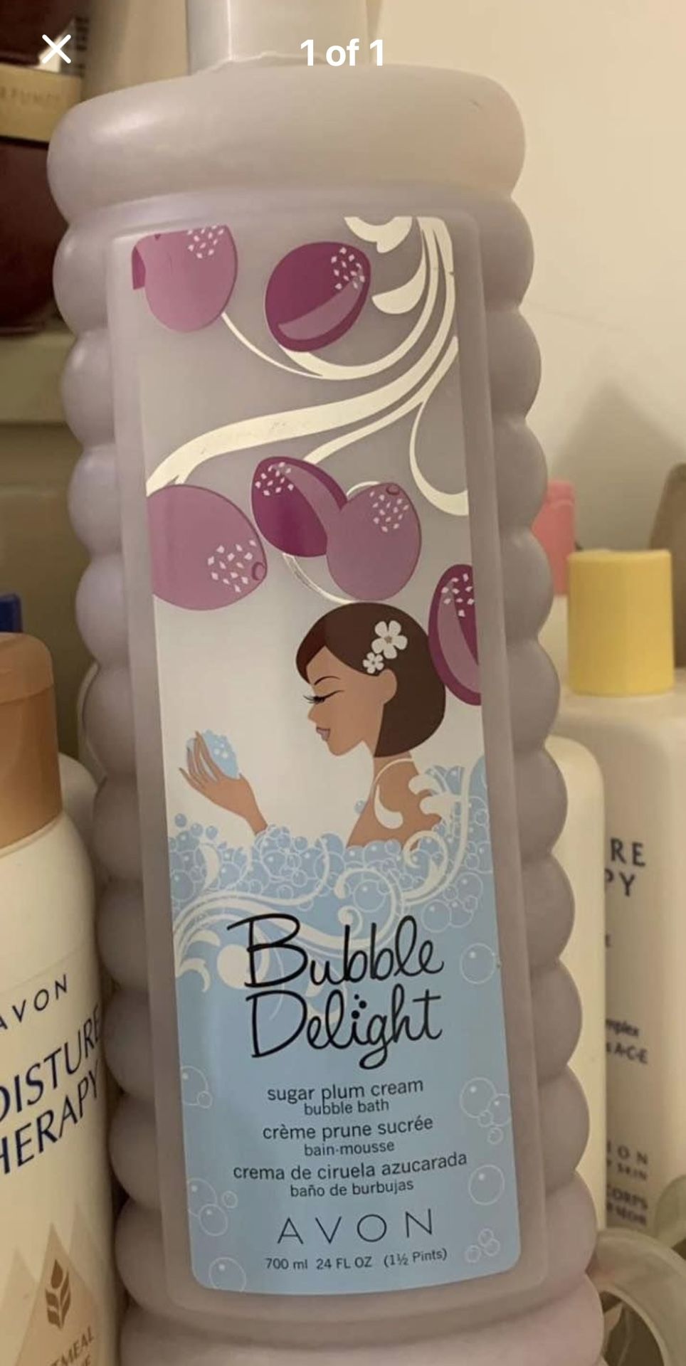 Avon Sugar Plum Bubble Bath