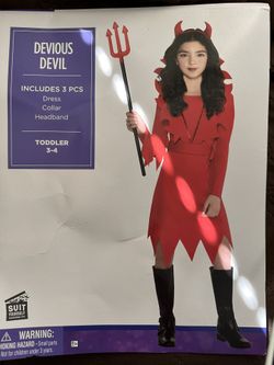 Devious Devil Halloween Costume 