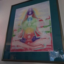 Chakra Framed Poster