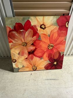 Sunshine splash painting