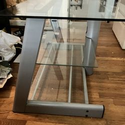 Glass Entertainment Center