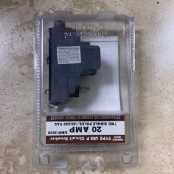 UBI P Pushmatic 20 A 2 Single Poles