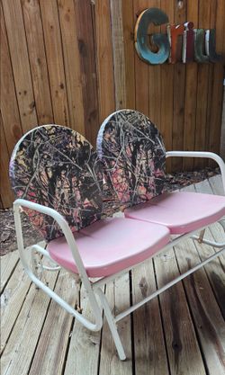 Vintage Double Seat Glider, Swing.