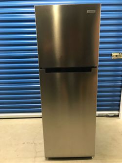 Furniture, refrigerator, appliances, couch, chairs, trash can, office