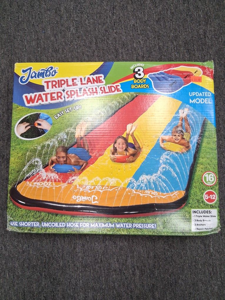 WATER SLIDE