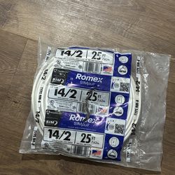 Electrical wire 25 ft  14-2