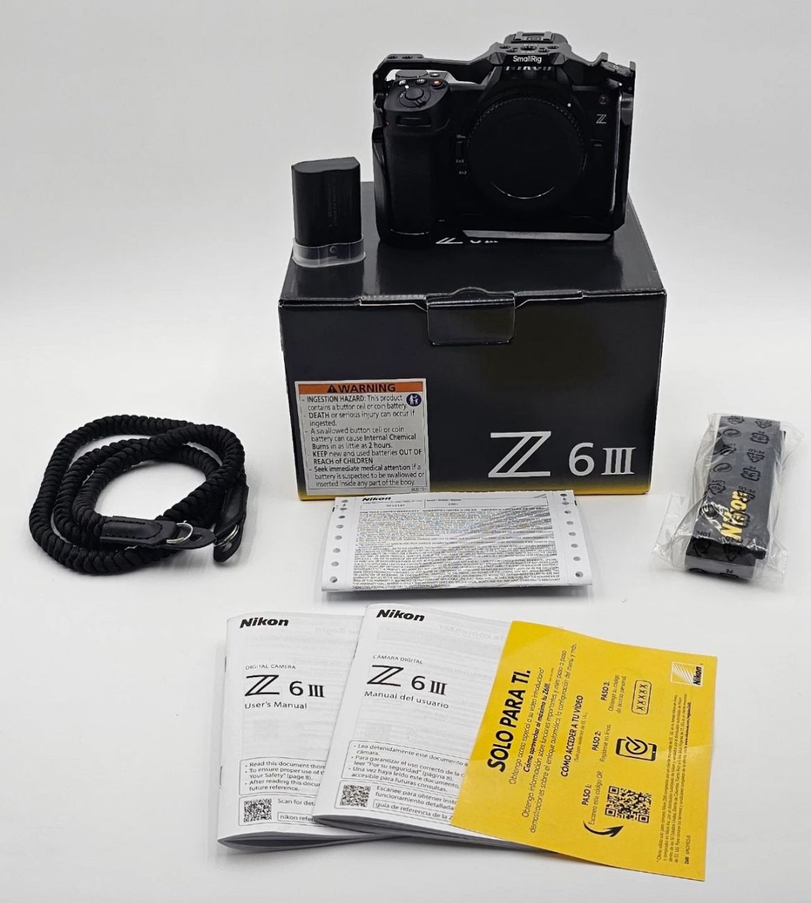 Nikon Z6III FX Format Mirrorless camera body only