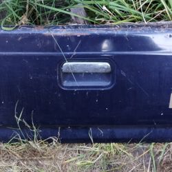 Mazda B series tailgate, '86-'93, blue, B2000/2200/2600i