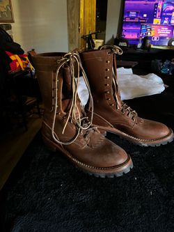 Nick’s handmade boots