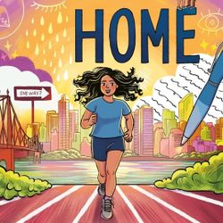 NEW Run Home Popular Graphic Novel Book Comics Style Kids Youth Storybook Story 