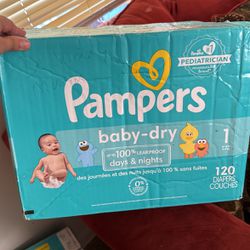 Pamper Baby Dry  Size 1 