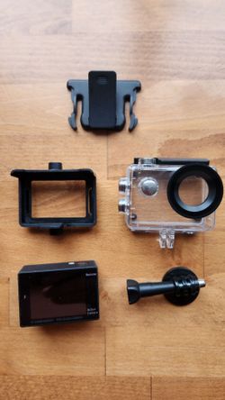 AKASO EK7000 4K Action Camera with Waterproof Case & Mount Accessories