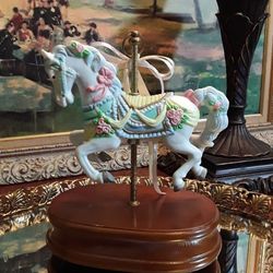 Musical Carousel Horse 