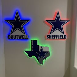Dallas Cowboys Led Signs 