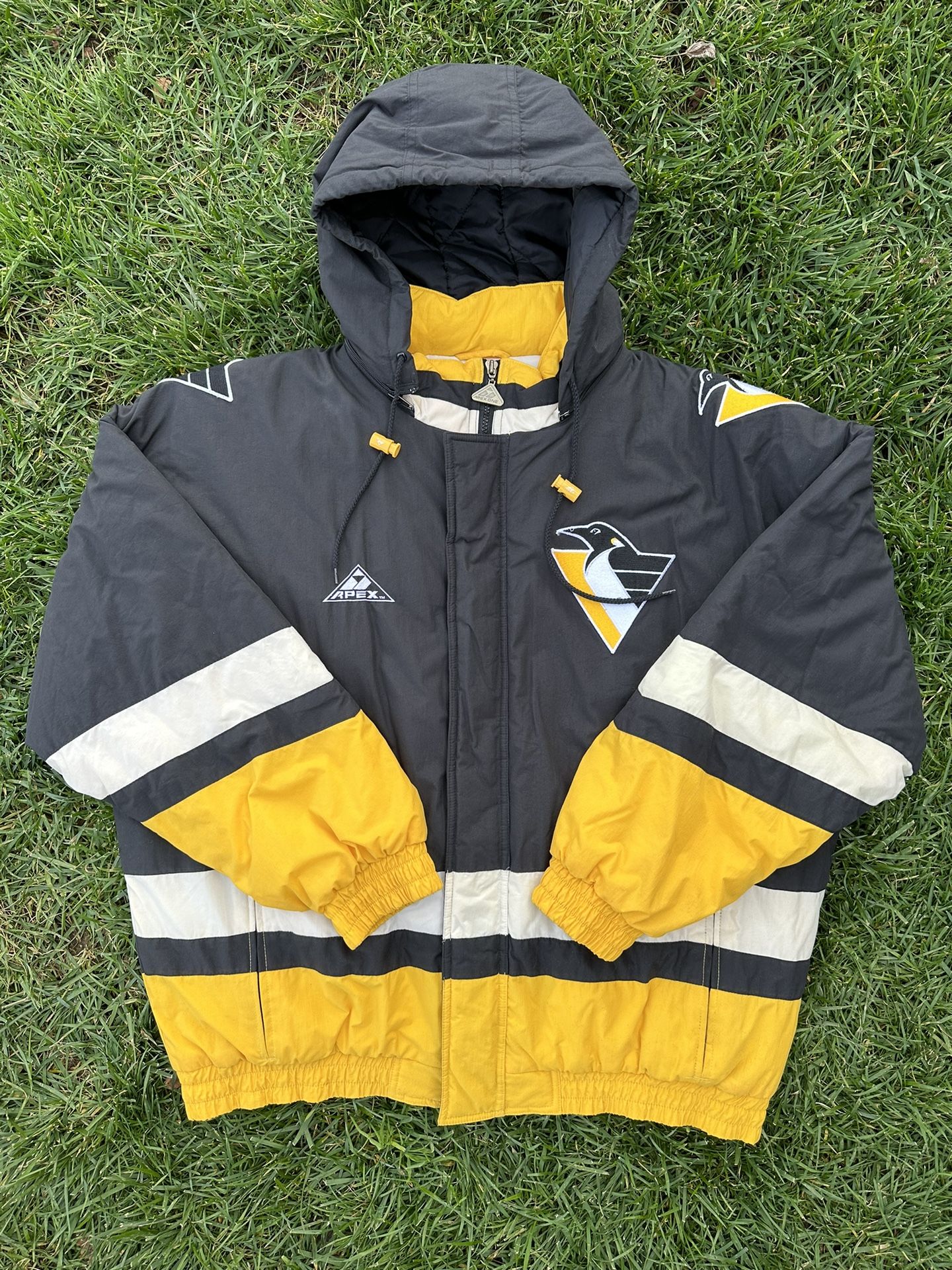 Vintage Apex One NHL Pittsburgh Penguins Jacket XL