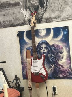 squire stratacaster electric guitar new