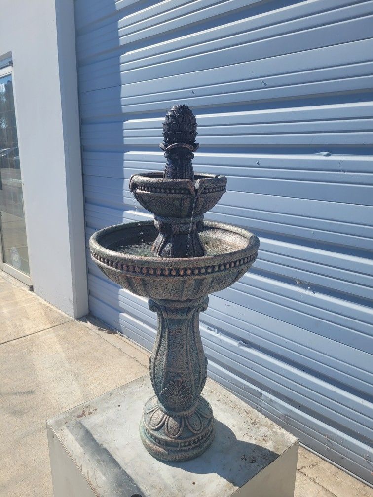 Concrete Fountain 42 Inces Tall