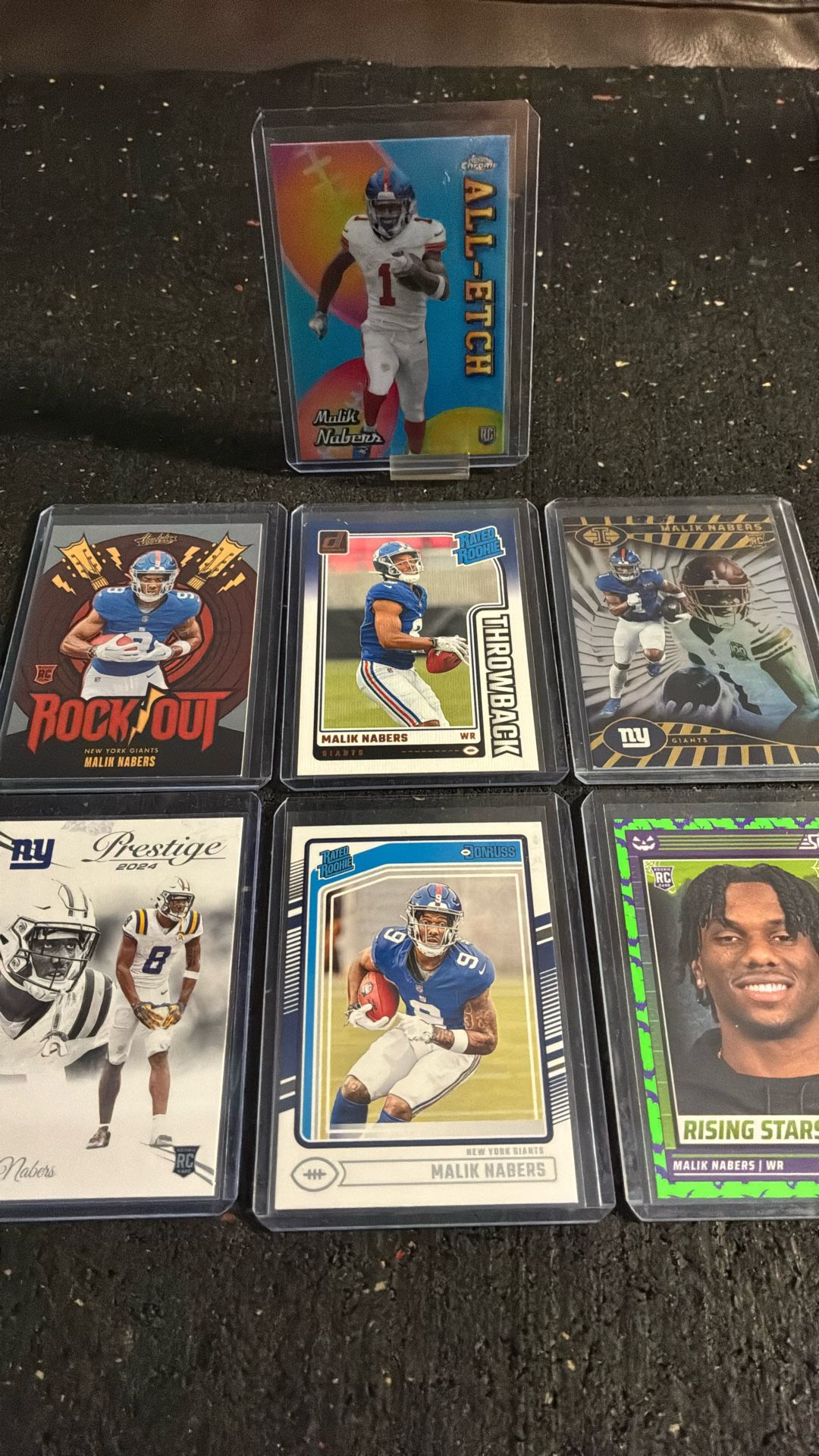 Malik Nabers (7) Rookie Cards