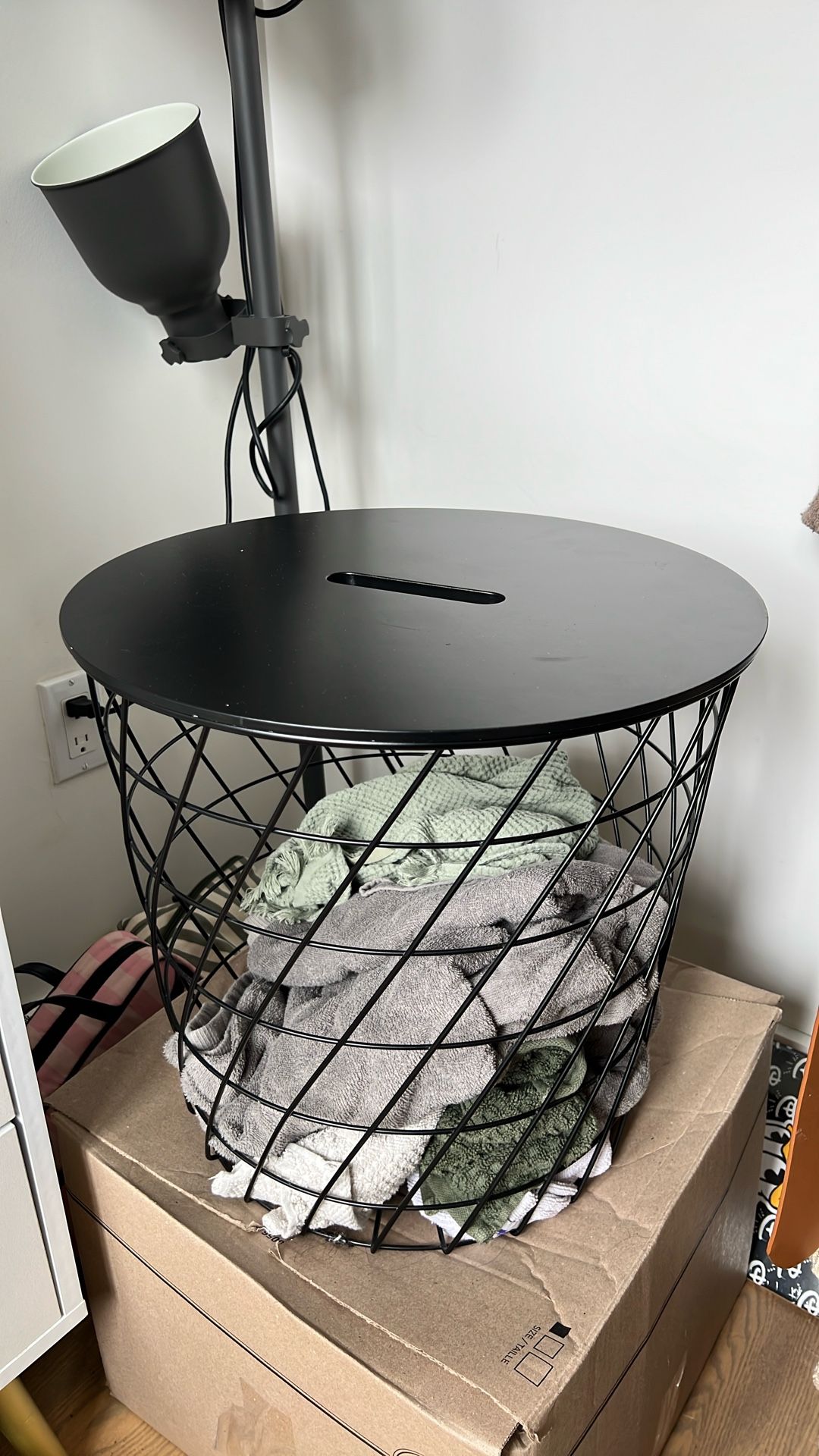 Table Wire Storage