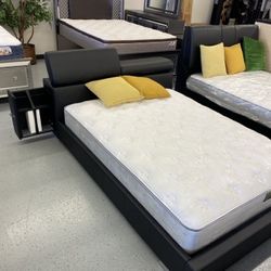 Furniture, Mattress, Boxspring, Bunkbed, Bed, Frame, Nightstand, Chest Mirror, Dresser