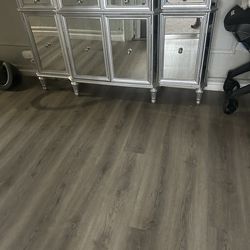 Mirror tv stand  56 inch wide 36 inch tall and 12 inch deep