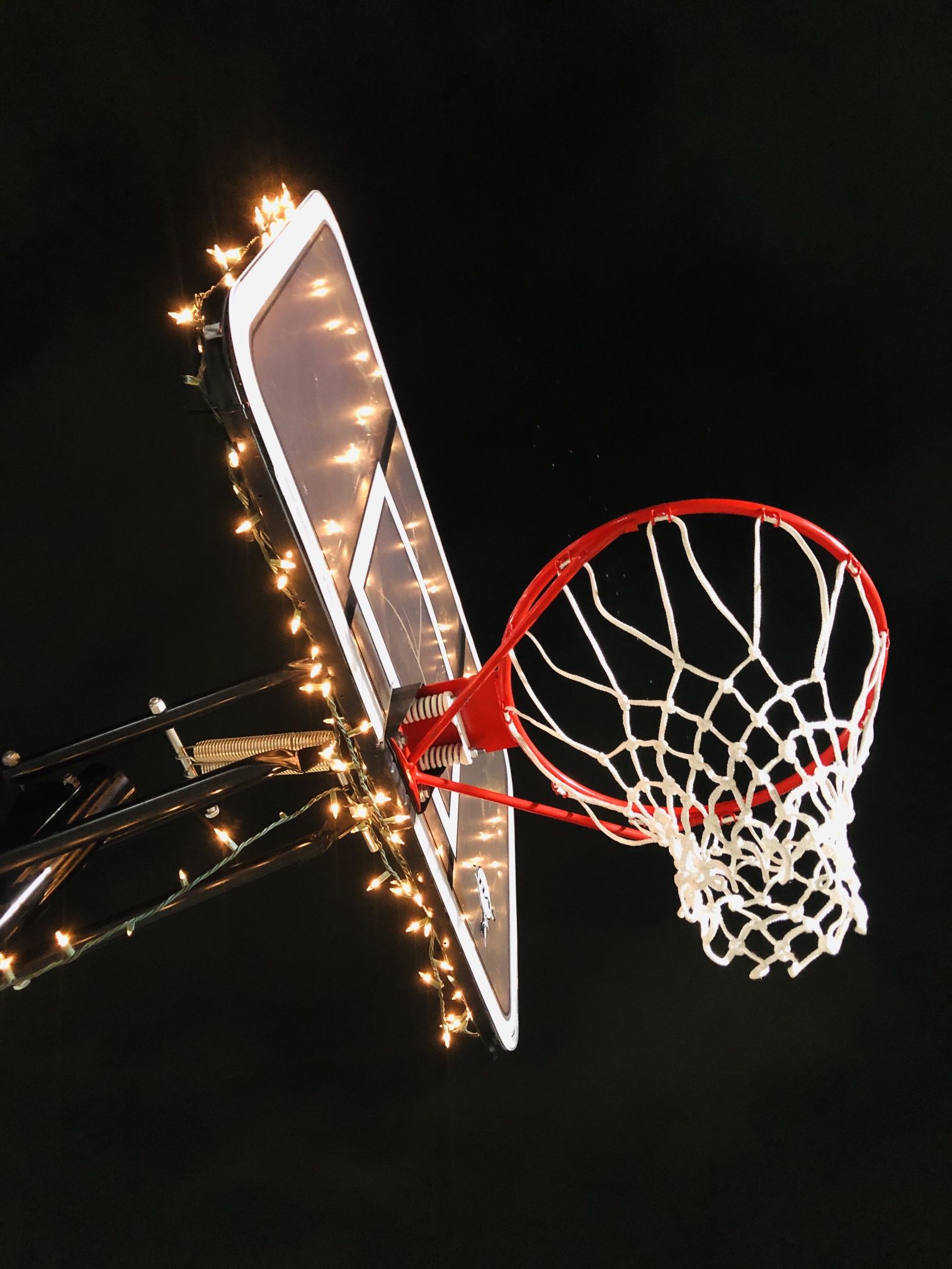 NBA SIZED Basketball Hoop w/Party Lights