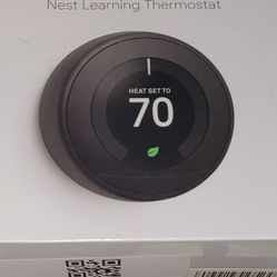 NEW NEST LEARING THERMOSTAT