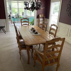 Dining Room Table With 6 Chairs