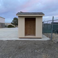 6x8 Courtyard Shed BBB  