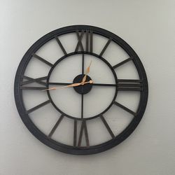 Clock wall piece 
