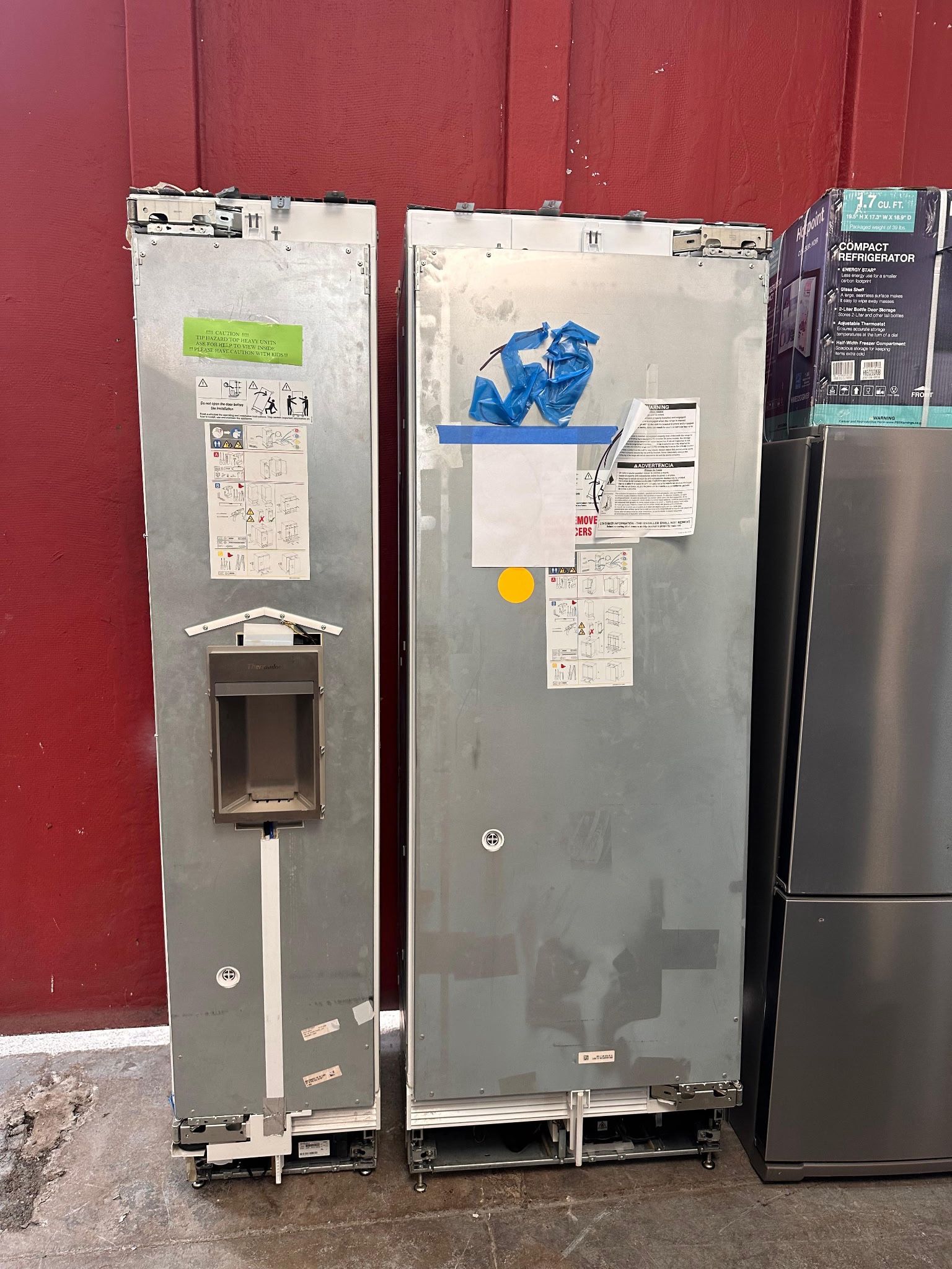 48 inch Thermador Column Set |Panel ready