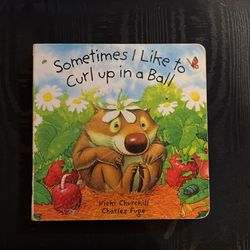 Book Sometimes I Like To Curl Up In A Little Ball