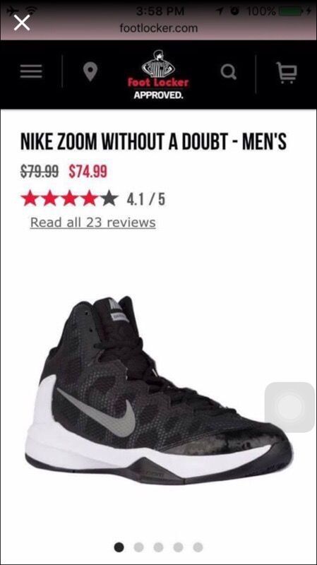 Nike zoom without a doubt size 10.5 Men s shoes