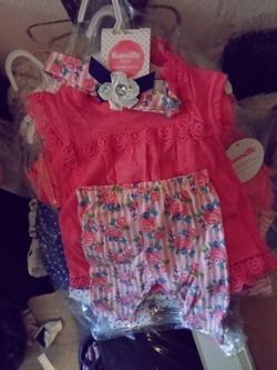 Nannette Kids Baby Girl 3-Piece Outfit Set