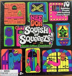 Needoh Squish or Squeeze $22 / Squeezy Carrot $8