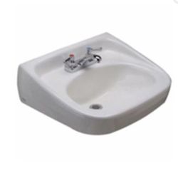   Zurn® Lavatory Sink, Rectangular, 18-1/4 Inch H x 21-1/2 Inch W x 18-1/4 Inch D