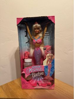 Bubbling Mermaid Barbie Doll New in Box