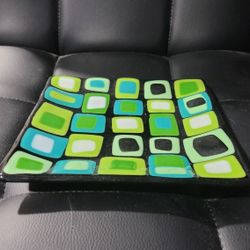 Glass Decorative Plate