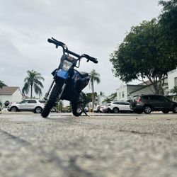 Electric Motorcycle With Helmets And Charger Included