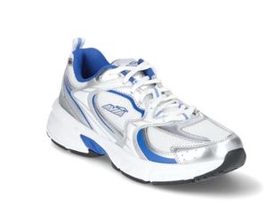 Avia Running Sneakers Size 8.5 White Blue Silver