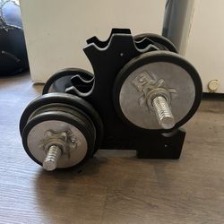 Adjustable Dumbbell 